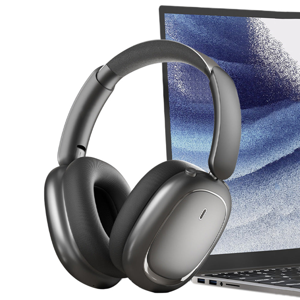 Wireless Bluetooth Headphones Lightweight Clear Over Ear Bluetooth Headsets for Phone PC