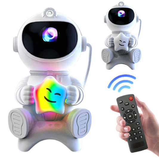 Astronaut Galaxy Star Projector with Bluetooth Speaker and Remote Control