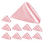 10 Pack Polyester Satin Dinner Napkins for Weddings Hotels Dining