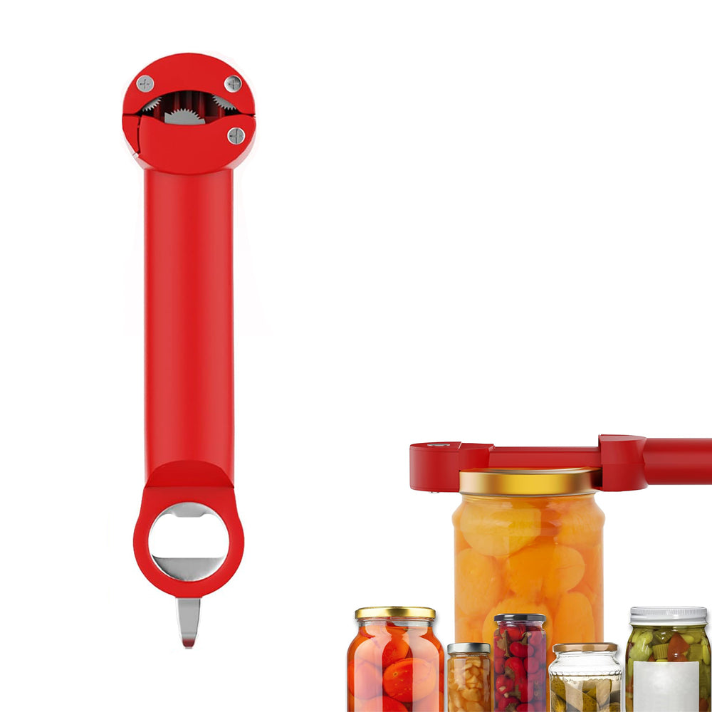 Magnetic Wall Mounted Multifunctional Adjustable Bottle Lid Opener