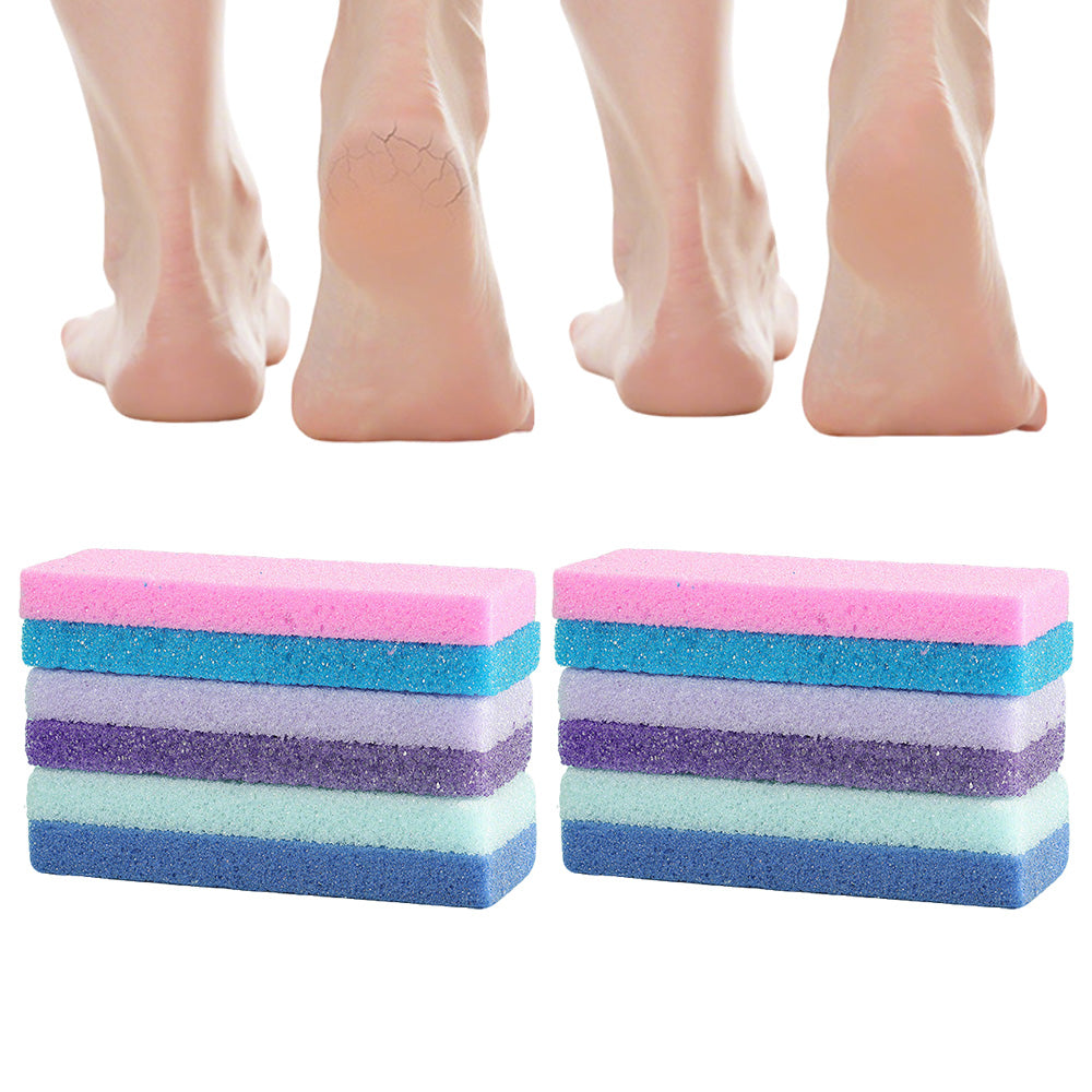 2X3Pcs Double-Sided Pumice Stone for Feet Foot Smoothing Tool