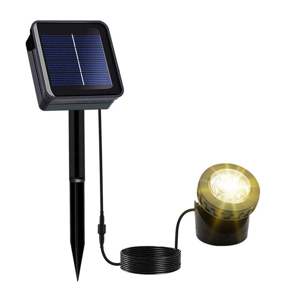 6LED Solar Spot Lights Outdoor Garden Landscape Yard Lawn Lamp