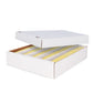Extra Large Card Storage Box for Over 4000 Cards with Lid Compartments