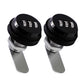 2Pcs 3 Digital Code Combination Cam Lock Furniture Post Box Cabinet Locker