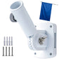 Adjustable Wall Mount Flag Pole Bracket for Flags Garden Lights and Posts