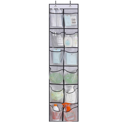 12 Pockets Hanging Shoe Storage Over The Door Shoe Organizer Shoe Rack Holder