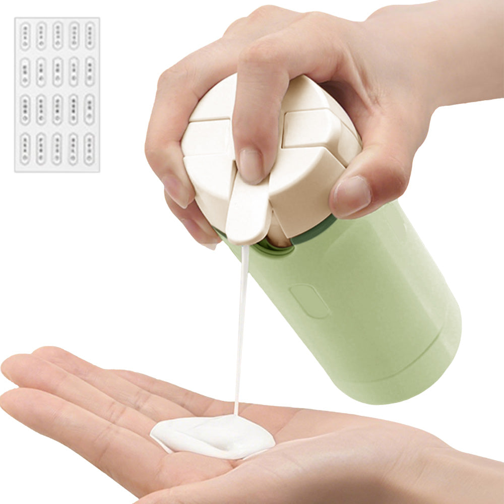 4 in 1 Leak-Proof Travel Dispenser for Shampoo Cosmetic Travel Bottle