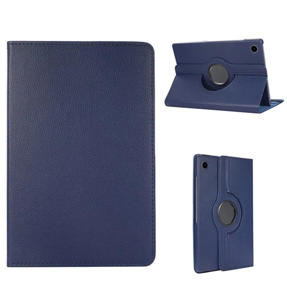 360 Rotating Case for Samsung Tab A9 Plus 11 Inch PU Leather Cover with Stand
