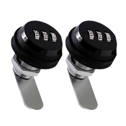 2Pcs 3 Digital Code Combination Furniture Cabinet Lock