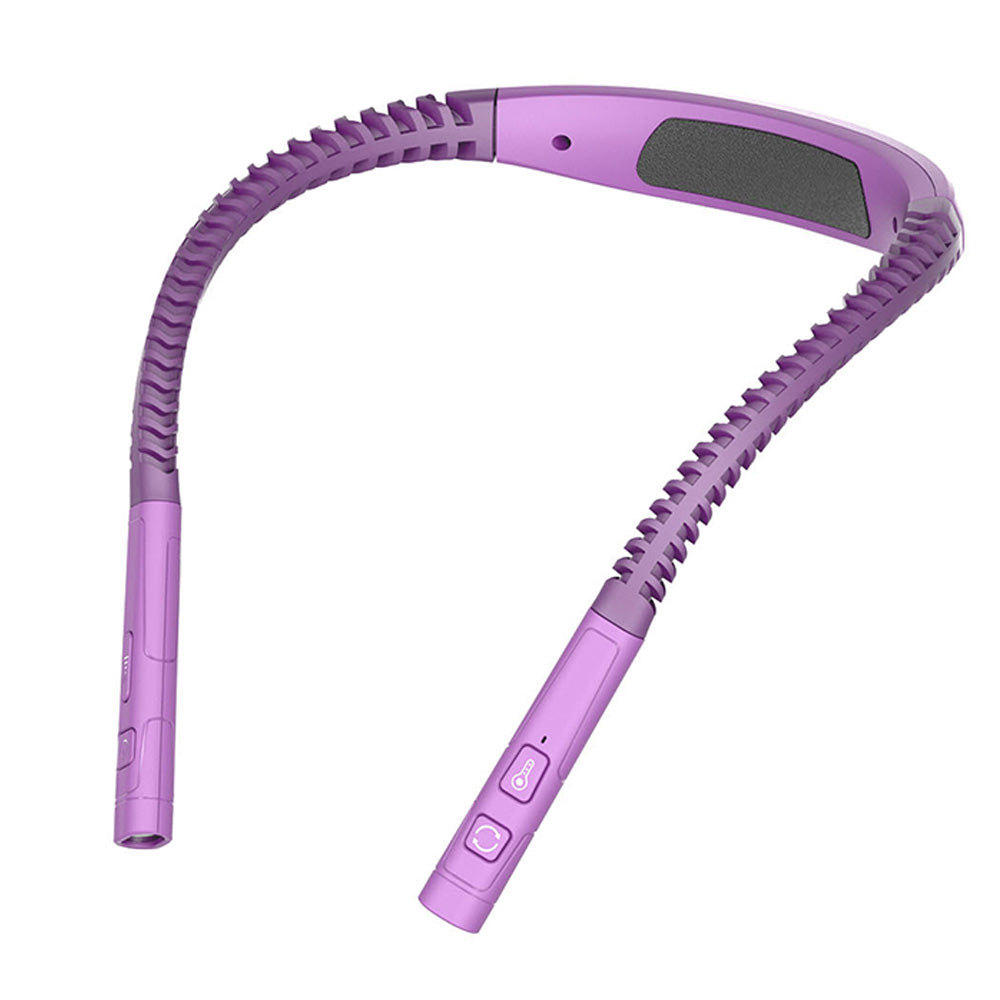 LED Book Light Adjustable Brightness Neck Reading Light for Knitting Repairing