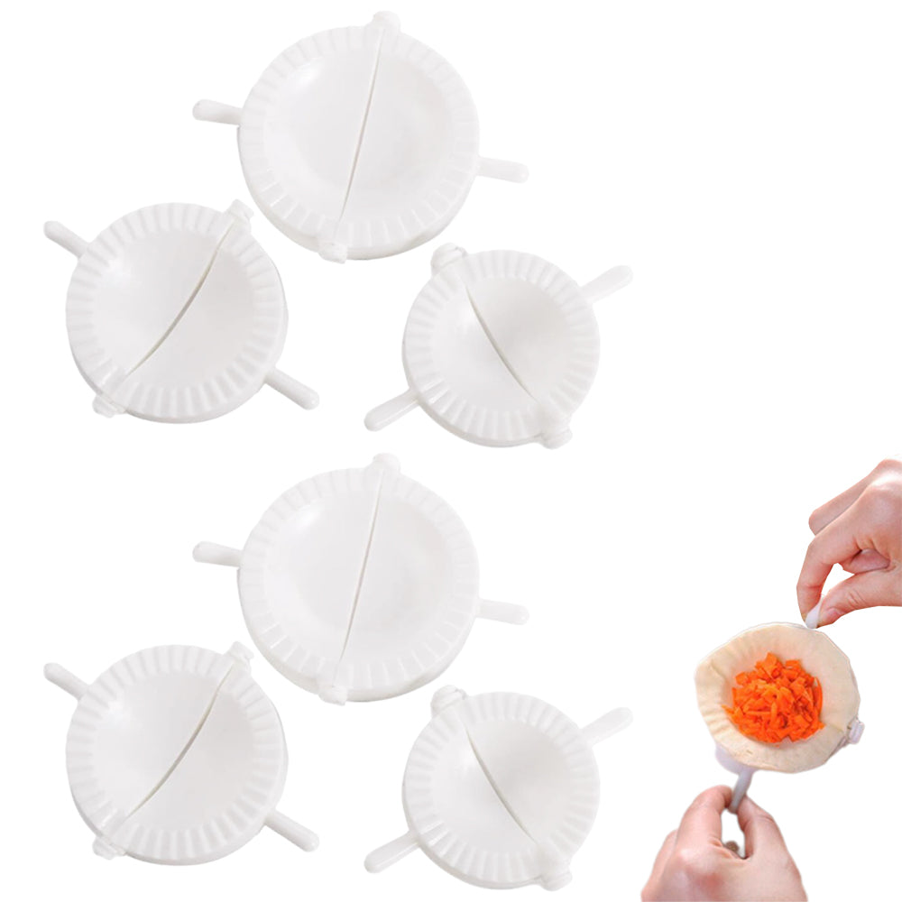 6Pcs Dumpling Press Makers Mould