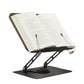Adjustable Book Holder Stand with 360 Degree Rotating Bases for Reading