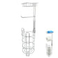 Freestanding Toilet Paper Holder with Storage Basket