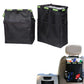 2Pcs Water-Resistant Car Back Seat Trash Can Hanging Organizer Bag