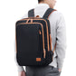 Expandable 26L Commuter Backpack - Water-Resistant Laptop Bag with USB Port