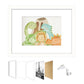 Wall Gallery Photo Frame Picture Frame Display Pictures for Home Office-White