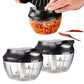 2Pcs Pull String Manual Vegetable Fruit Slicer Mixer