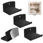 4Pcs Vinyl Wall Mount Record Wall Display Album Wall Mount for 1LP and 2LP
