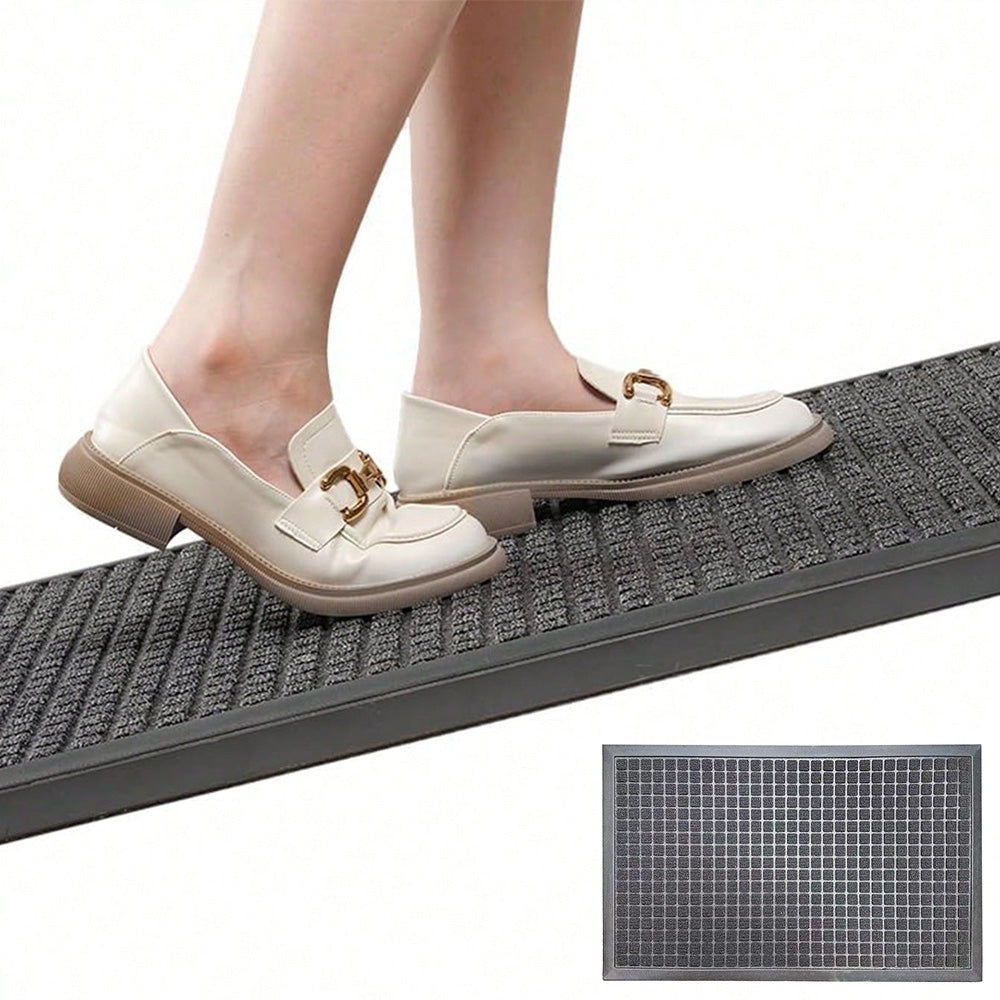 45x75cm PVC Entrance Floor Mat with Slip Resistant Rubber Backing