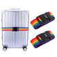 2Pcs Luggage Strap Code Password Travel Suitcase Secure Lock Security Packing Belt