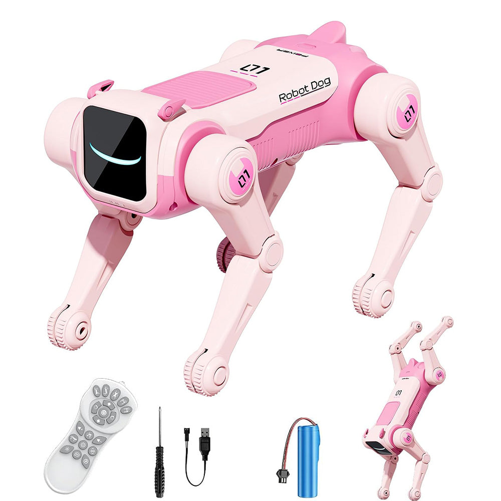 AI Stunt Remote Control Robot Dog Toy with Voice Control