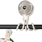 Portable Octopus Stroller Fan with Digital Display and 3 Speed Settings
