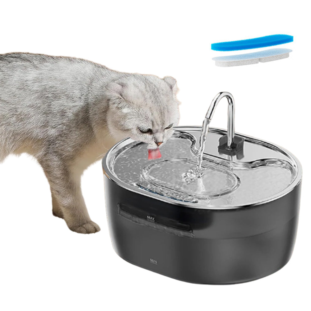 3.2L Cat Water Fountain Dog Bowl Fountains Automatic Pet Dispenser Auto Watering Dish Supplies