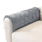 Sofa Armrest Cover Winter Thick Flannel Armchair Pad