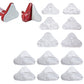 12Pcs Replacement Microfibre Washable Steam Mop Cleaning Pads for H20 X5 Steam Cleaner