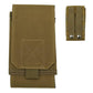 Tactical Molle Pouch for Smartphone Flip Top Outdoor Mobile Phone Pouch for Hiking Camping