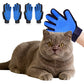2X1 Pair Pet Grooming Gloves for Cats and Dogs Hair Removal and Massage