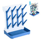 Detachable Bottle Drying Rack for 12 Bottles with Accessories Holder