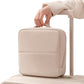 Portable PU Leather Standing Makeup Organizer Bag Makeup Brush Pouch