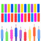 Silicone Textured Sensory Pencil Grip Fidget Toy
