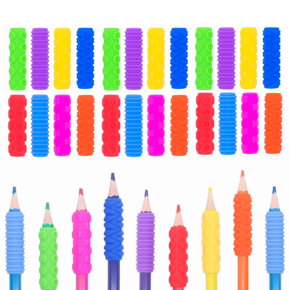 Silicone Textured Sensory Pencil Grip Fidget Toy