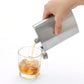 Stainless Steel Hip Flask for Men Portable Leak Resistant Pocket Liquor Bottle for Outdoor Travel