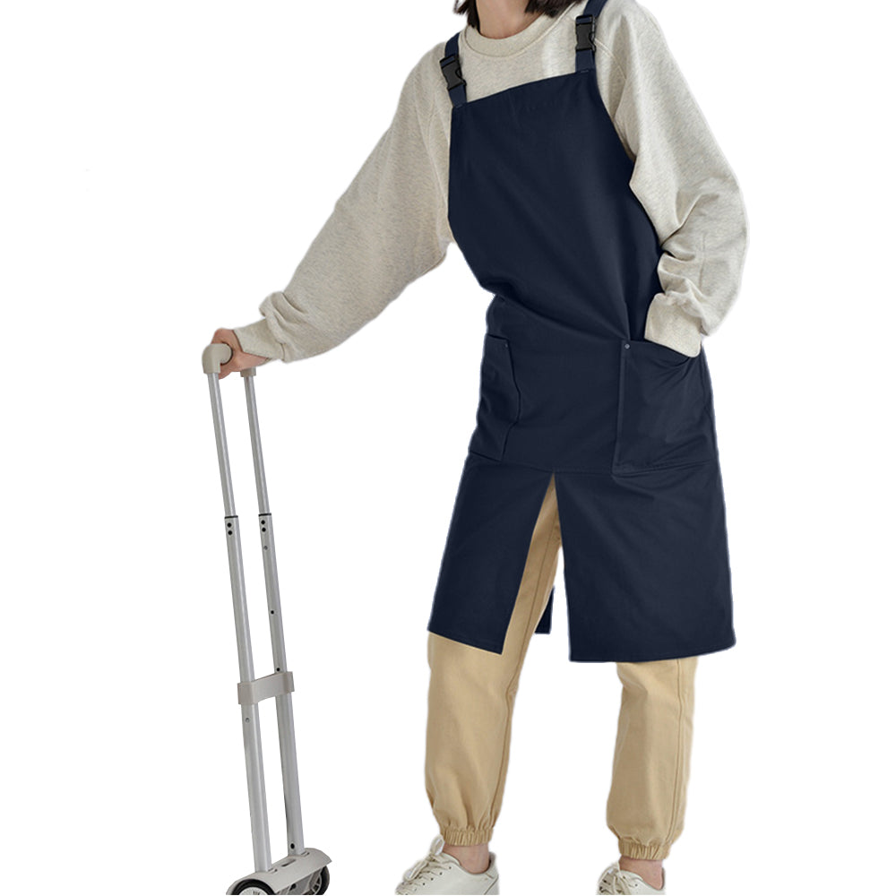 Kitchen Apron Water-Resistant Overalls Bib Apron