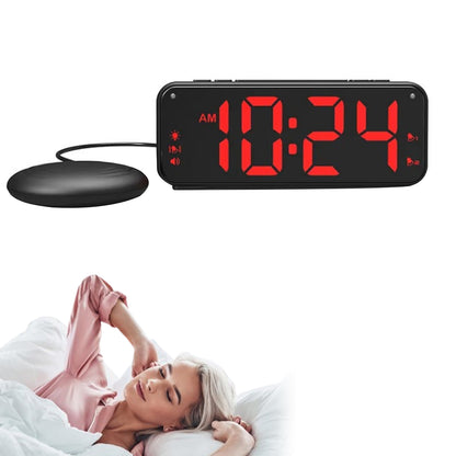Vibrating Alarm Clock with Extra Bed Shaker for Heavy Sleepers