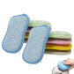 5Pcs Dish Sponge Kitchen Double Sided Sponges Scrub to Remove Stubborn Stains