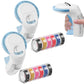 2Pcs Embossing Label Maker Machine with Six Multi Colour Tapes