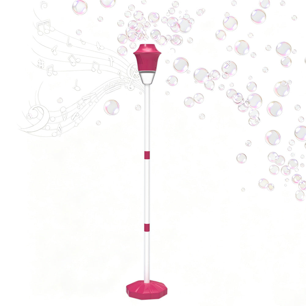 Rechargeable Adjustable Standing LED Bubble Machine for Parties