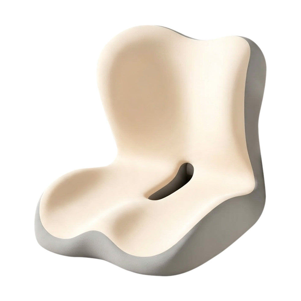 Ergonomic Anti Slip Seat Cushion for Supporting Back and Butt for Home Office Car