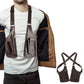 Outdoor Double Shoulder Armpit Bag with Multiple Pockets