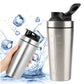750ml 304 Stainless Steel Protein Shaker Bottle with Mixing Ball