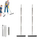 2Pcs Detachable Hair Removal Rubber Broom