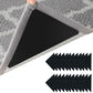 2X12 Pcs Non-Slip Rug Grippers for Hardwood Tile & Marble Floors Carpet Corner Holders