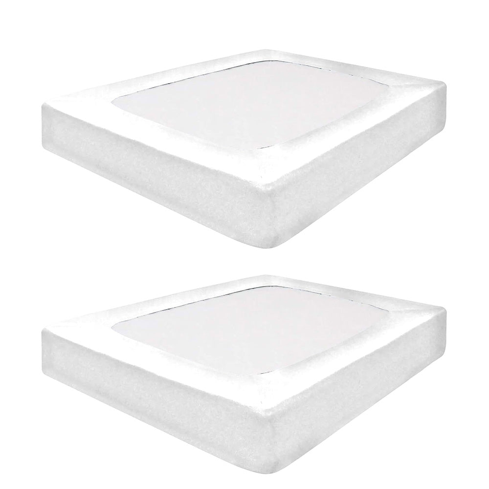 2XElastic Box Spring Mattress Foundation Cover