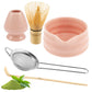 Matcha Whisk Set 5PCS Ceramic Matcha Kit Matcha Bowl With Spout Matcha