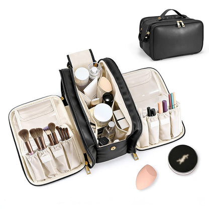 Large Capacity Travel Makeup Bag Portable Cosmetic Organizer Storage Toiletry Bags