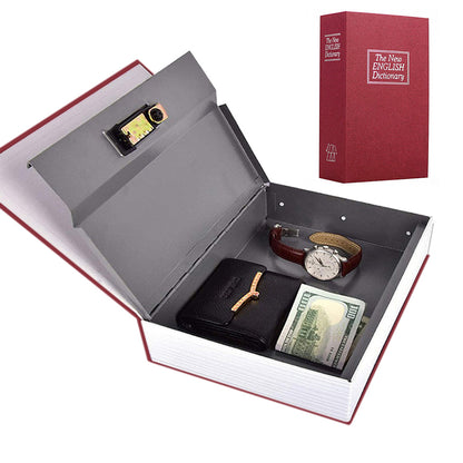 Fake Book Safe with Combination Lock Book Safe Lock Box for Cash Jewellery